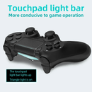 Controle Bluetooth compatível com PS4,Slim, Pro, Gamepad sem fio para PC, Joystick de vibração dupla para IOS, Android - Primeiro Mundo