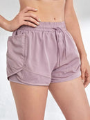 Shorts feminino elástico Running And Training - Primeiro Mundo