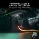 Razer Basilisk V3 Mouse para jogos ergonômico personalizável Interruptor de mouse para jogos mais rápido - Iluminação Chroma RGB - Senso óptico de 26K DPI - Primeiro Mundo