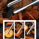 Pinças de aço inoxidável, Utensílios de cozinha para churrasco. - Primeiro Mundo