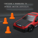 GTR 2.4g deriva, carrinho de drift, controle remoto, carrinhos, presentes de natal, AE86,bugati,lotus,honda,ferrari,bmw,gtr-b,gtr-y,gtr-w - Primeiro Mundo