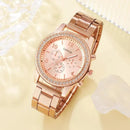 Relógio Rose Gold Cadvan e outras cinco peça. - Primeiro Mundo