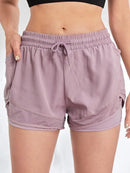 Shorts feminino elástico Running And Training - Primeiro Mundo