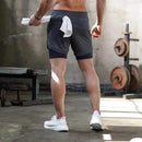 Short running mascuino 2x1 Fitness - Primeiro Mundo