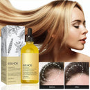 Óleo nutritivo para crescimento eficiente de cabelo natural, óleo anti-perda de cabelo para reparo denso, cabelo danificado, óleo suave, beleza e saúde