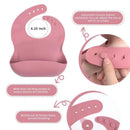 6 PCS Conjunto de Refeição para Bebê Conjunto de Silicone Conjunto de Treinamento de Refeição Infantil Talheres - Primeiro Mundo